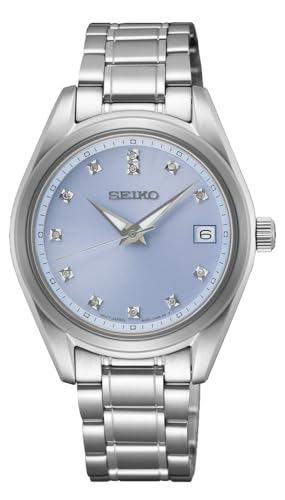 seiko-classic-analog-quarz-uhr-silber-edelstahl image 4