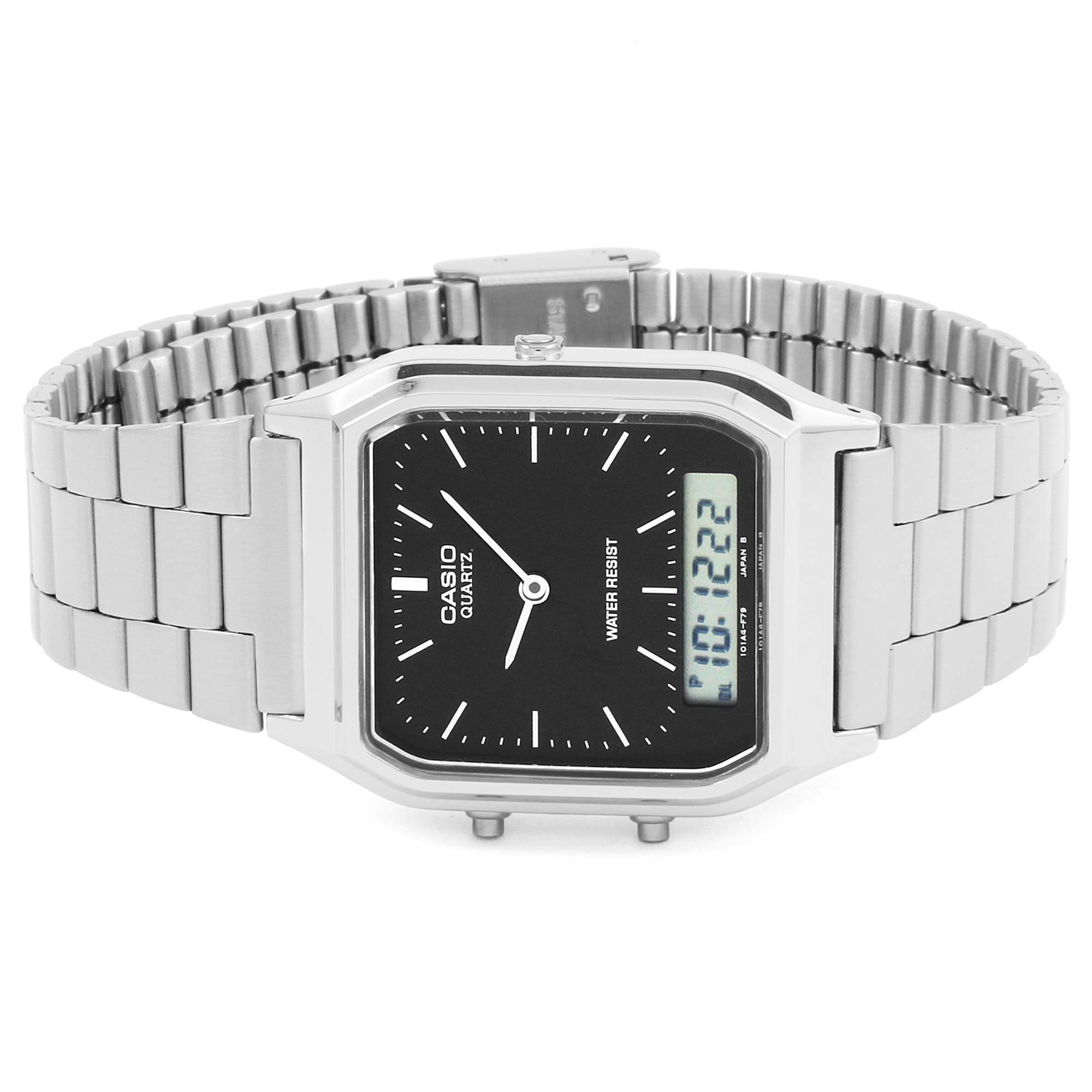 casio-collection-retro-armbanduhr-silber-schwarz-38-8mm-datum image 2