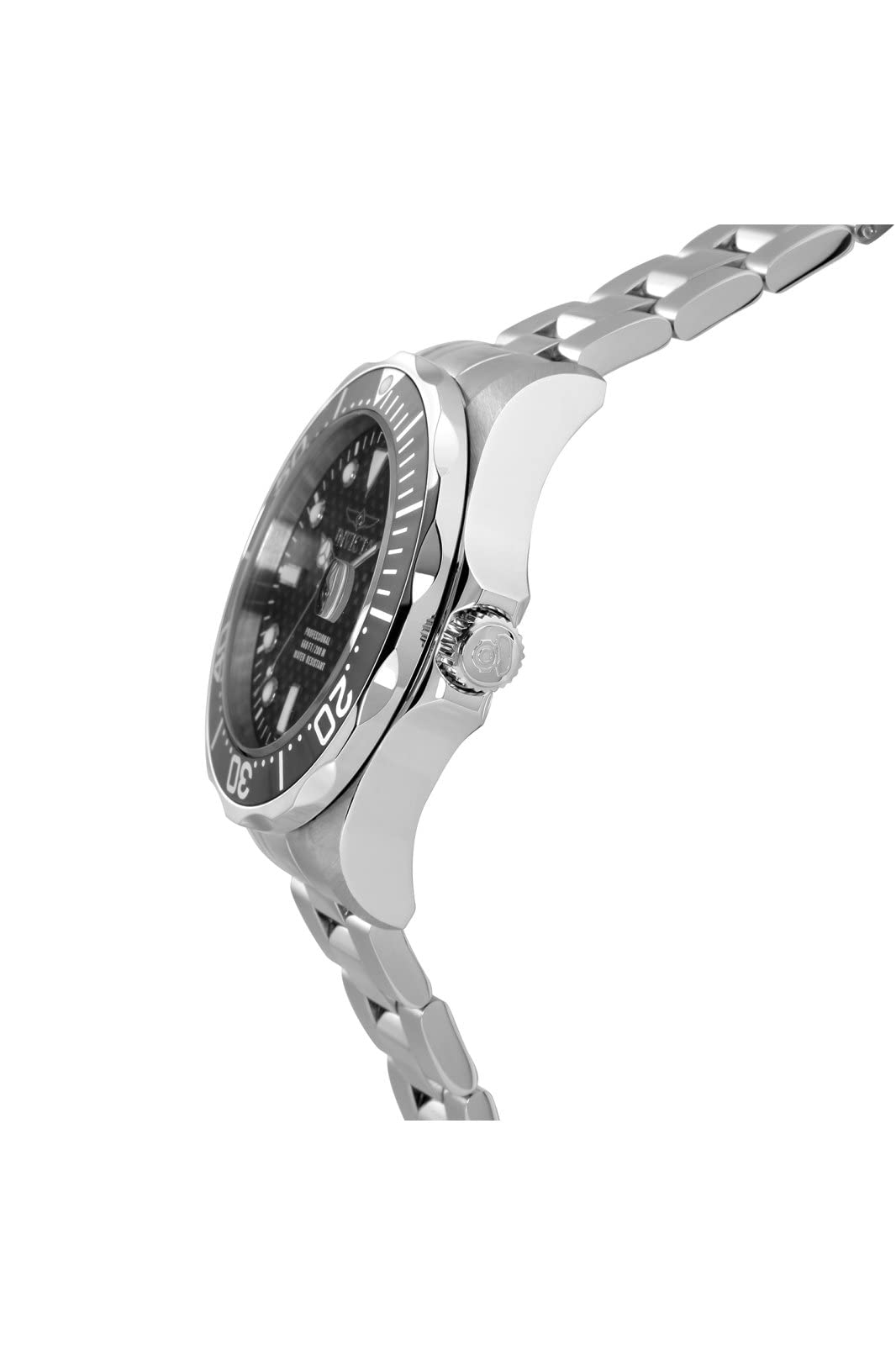 invicta-pro-diver-herrenuhr-47mm-silber-schwarz-quarz image 3