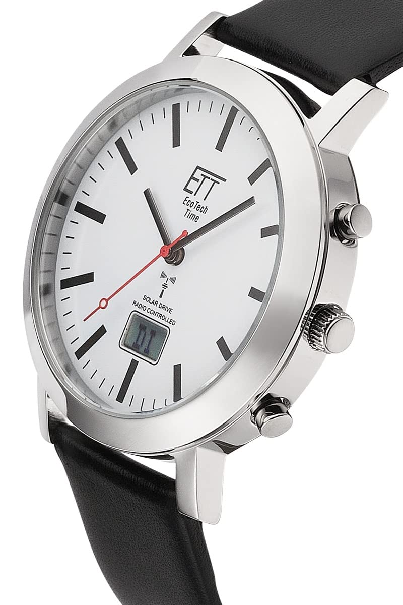 ett-eco-tech-time-solar-drive-funk-herrenuhr-leder-egs-11577 image 2