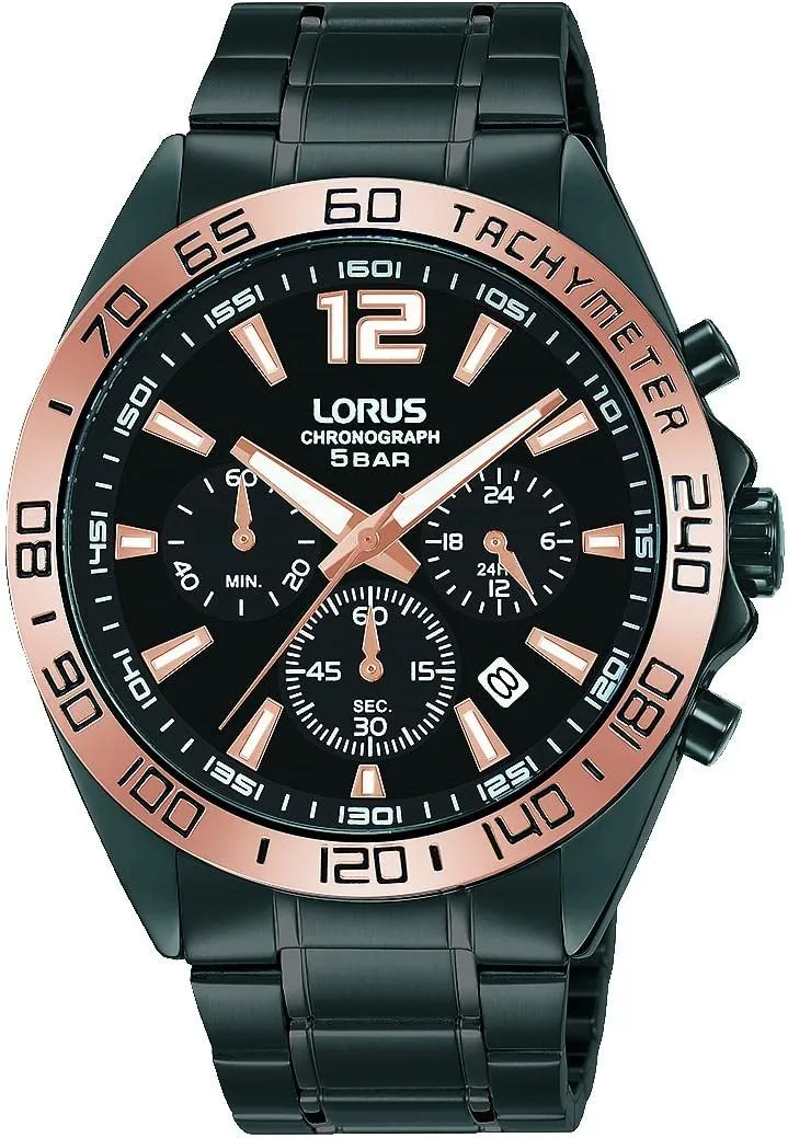 lorus-herrenuhren-sport-rt336jx9-chronograph-metall image 1