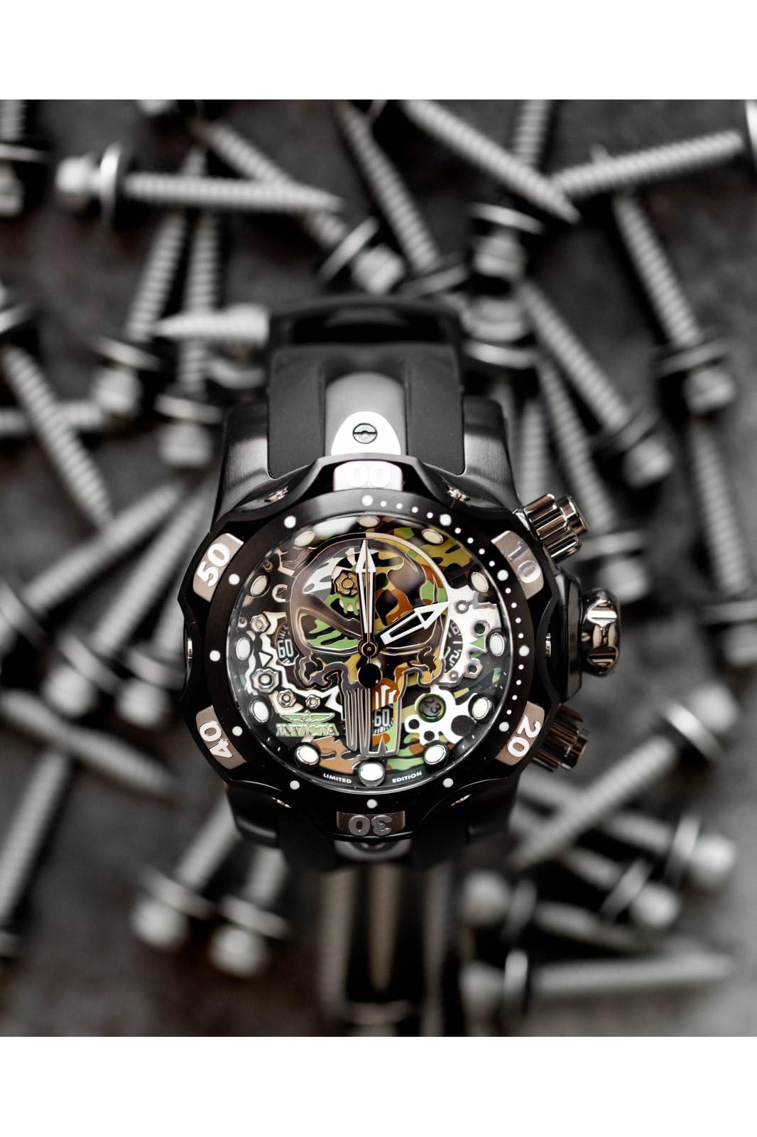 invicta-specialty-30630-herren-armbanduhr-schwarz-chronograph-quarz image 4