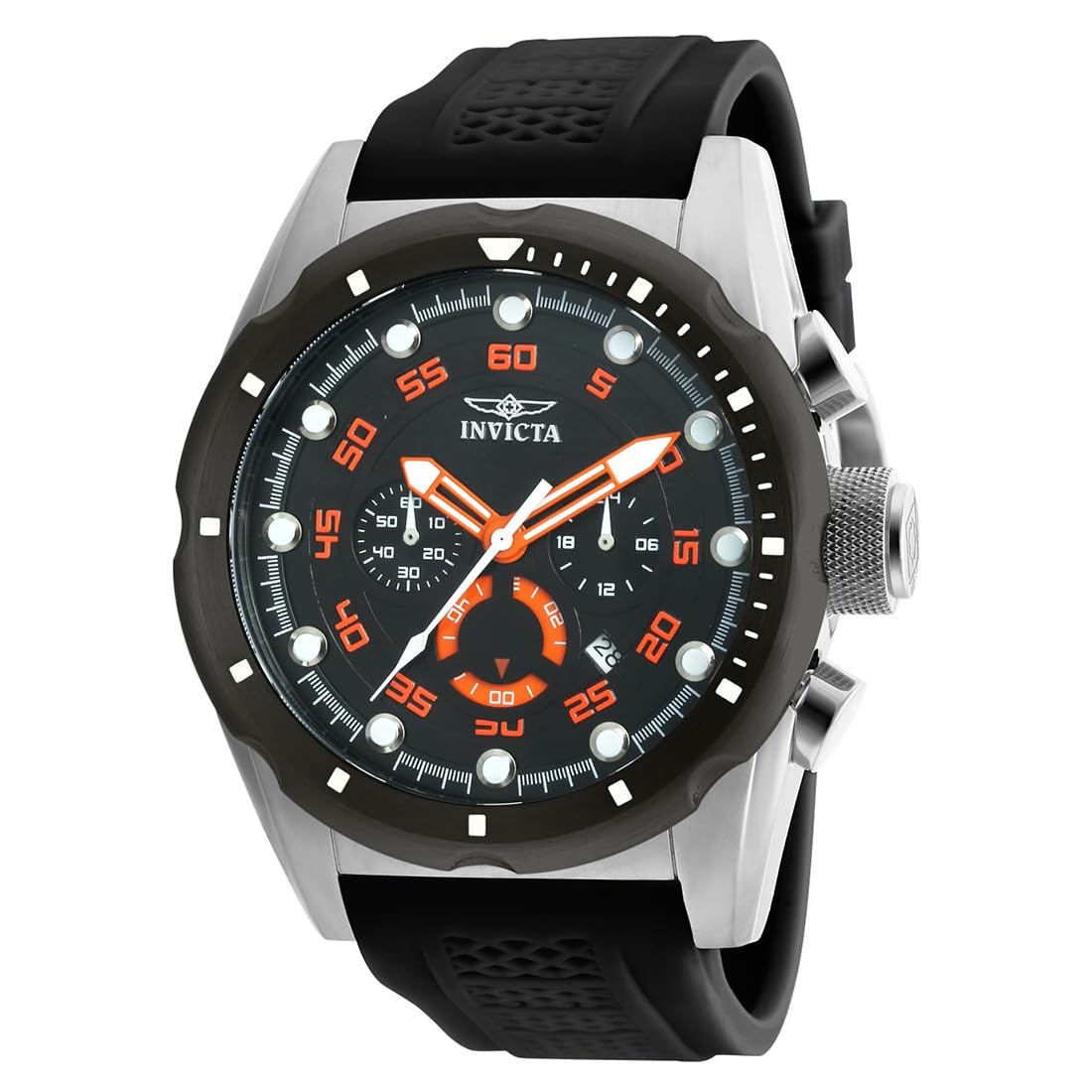 invicta-speedway-herrenuhr-50mm-gold-schwarz-edelstahl image 7
