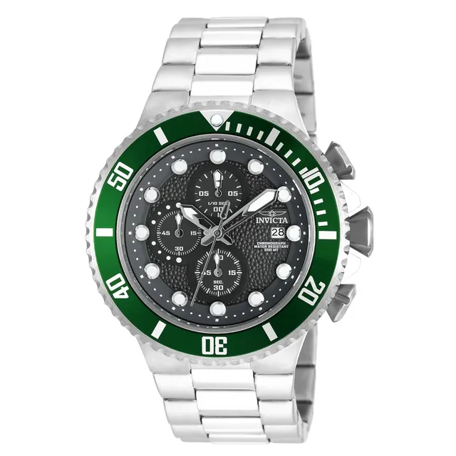 invicta-pro-diver-herrenuhr-52mm-silber-gr-n-edelstahl image 1
