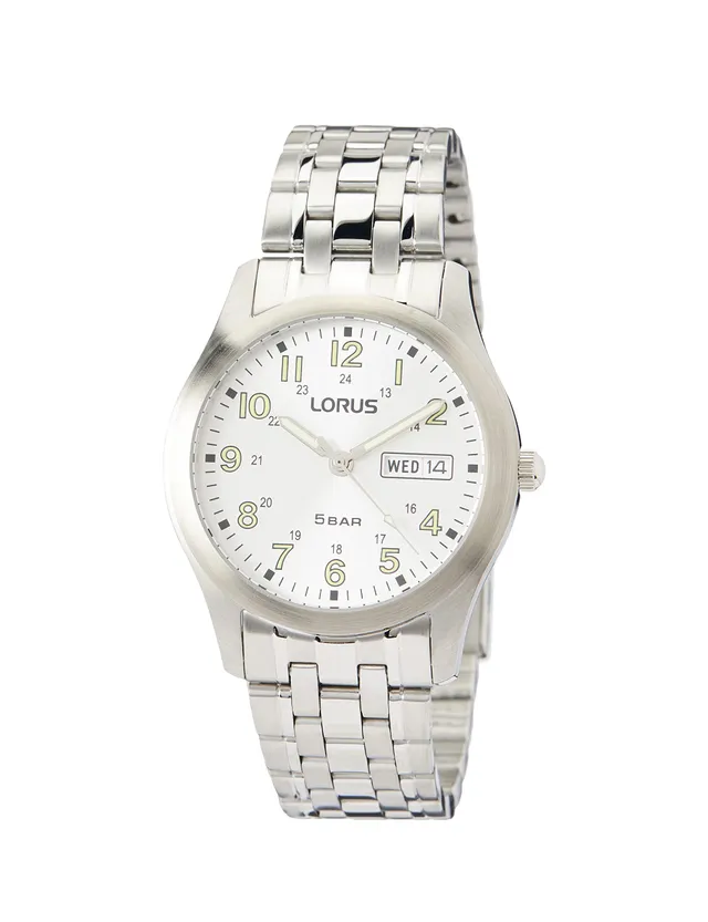 lorus-herrenuhren-rxn75dx9-herrenuhr-edelstahl-metallband-klassik image 1