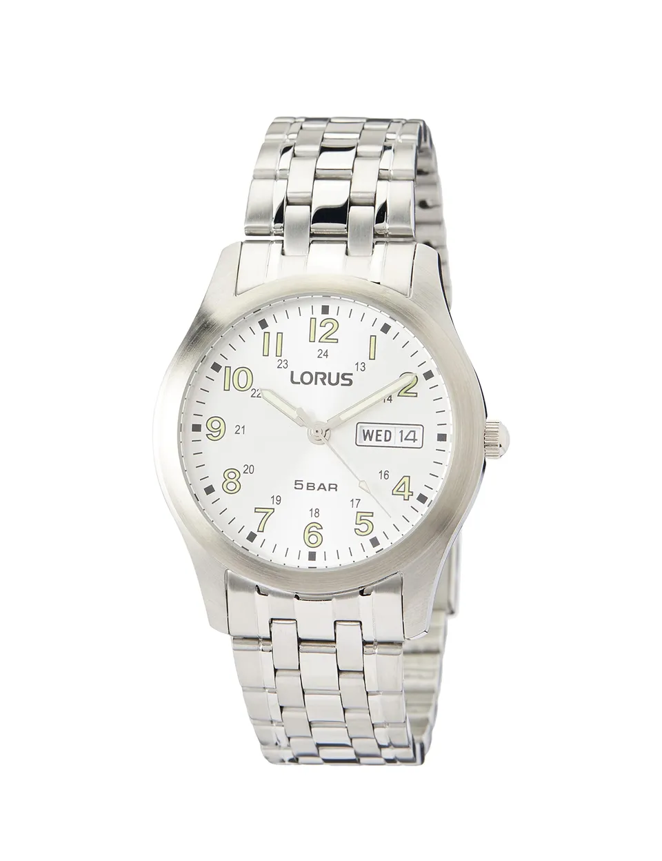 lorus-herrenuhren-rxn75dx9-herrenuhr-edelstahl-metallband-klassik image 1