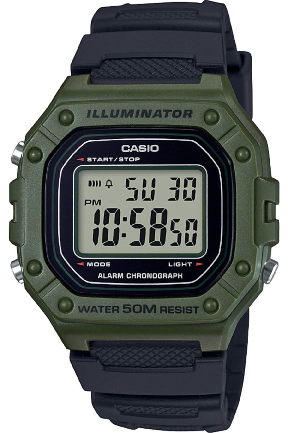 casio-w-218h-herrenuhr-digital-gr-n-mit-alarm image 6