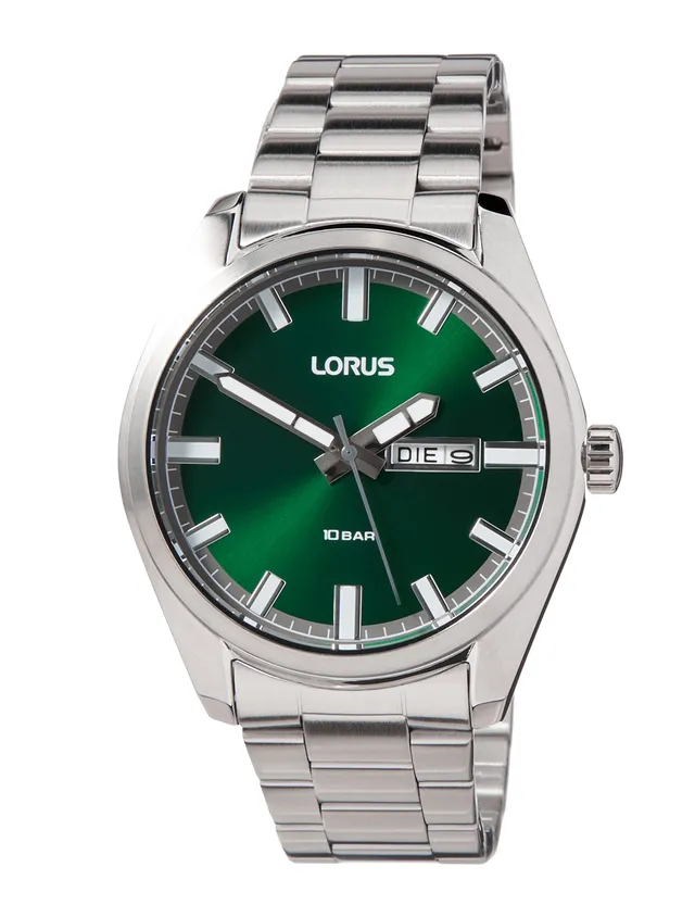 lorus-rh351ax9-herrenuhr-quarz-edelstahl-metallband image 1