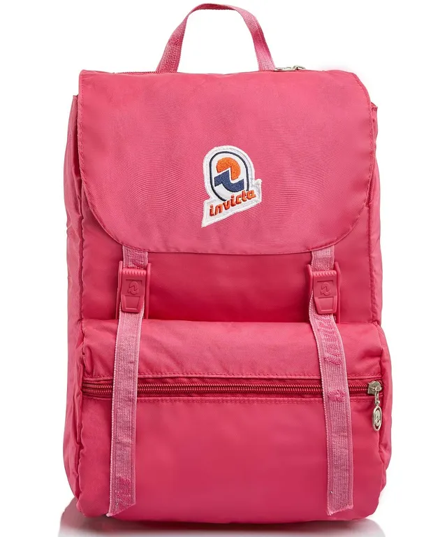 invicta-jolly-color-vintage-tagesrucksack-20-l-mit-13-zoll-laptopfach-pink image 1
