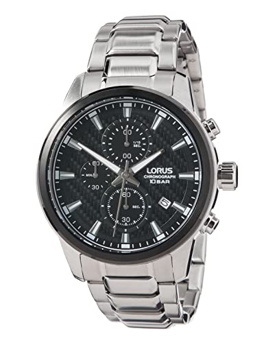 lorus-herrenuhren-rm325hx9-chronograph-titan-edelstahl image 6