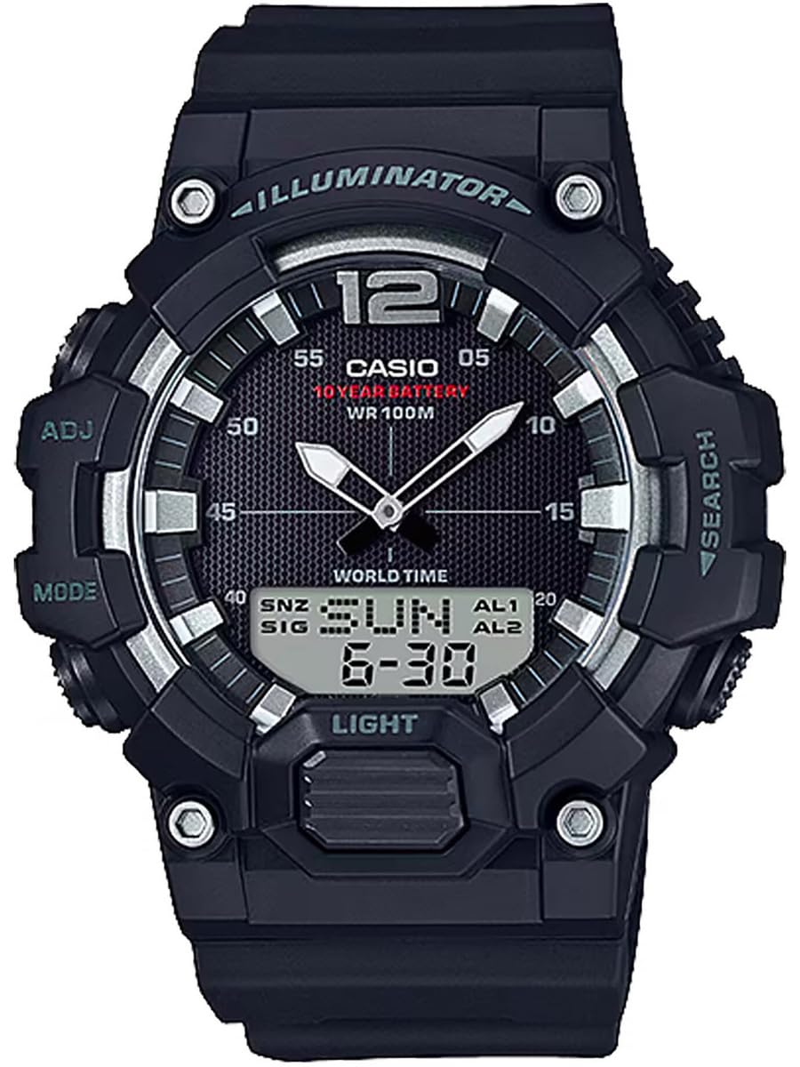 casio-collection-herren-digitaluhr-gr-n-schwarz-20-bar image 7