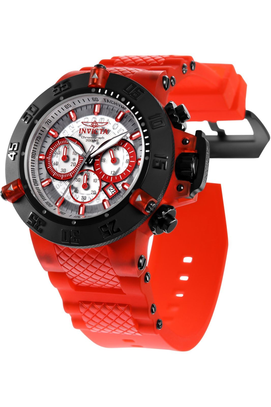invicta-specialty-24364-chronograph-silikon-rot-50mm image 2