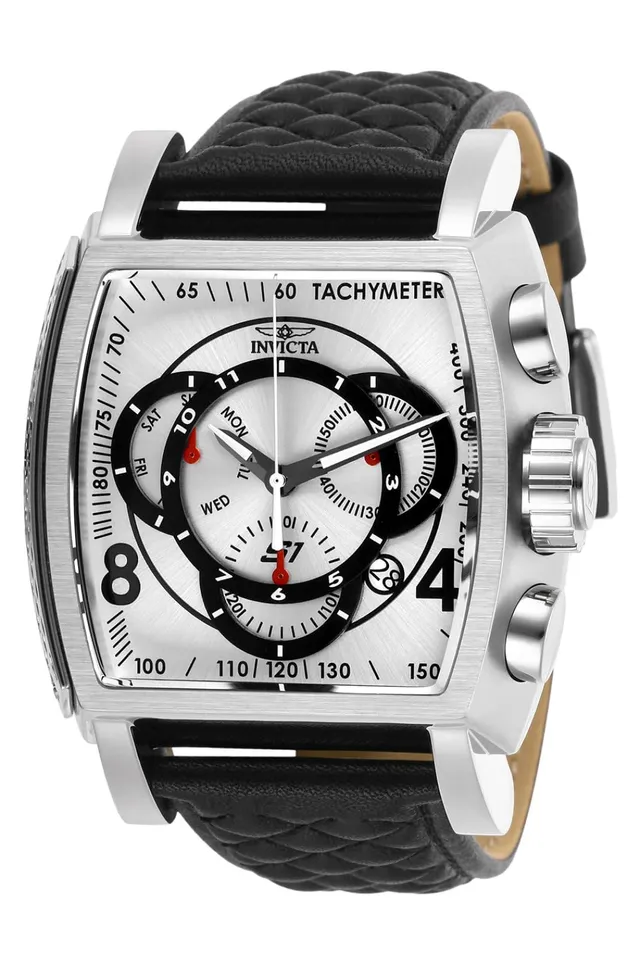 invicta-s1-rally-herrenuhr-48mm-silber-schwarz-quarz image 1