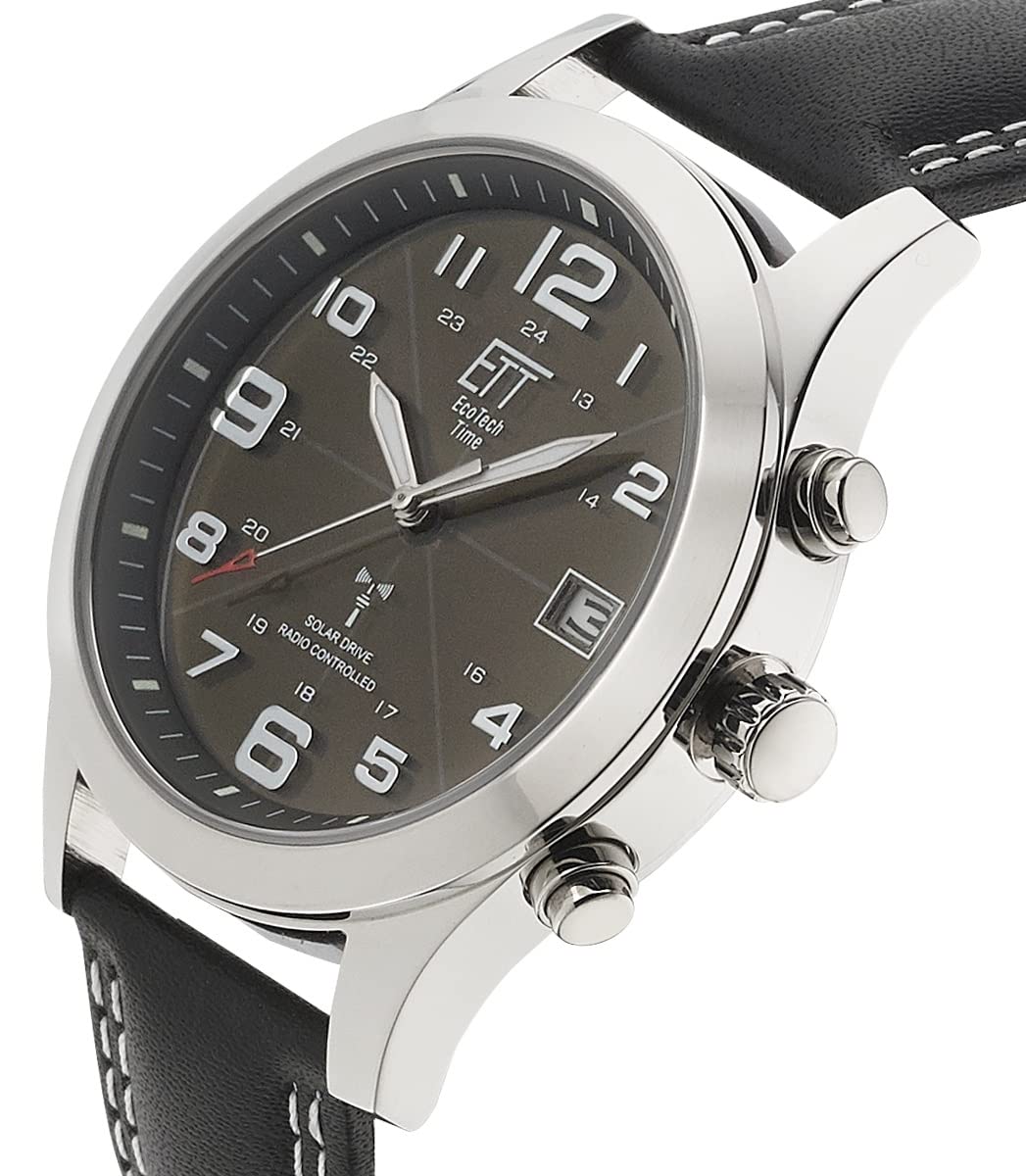 ett-solar-drive-funk-egs-11488-22l-herrenuhr-leder-analog image 2