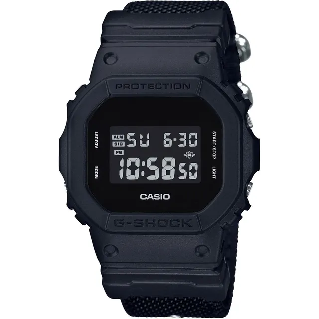 casio-g-shock-digitaluhr-textil-20-bar-schwarz image 1