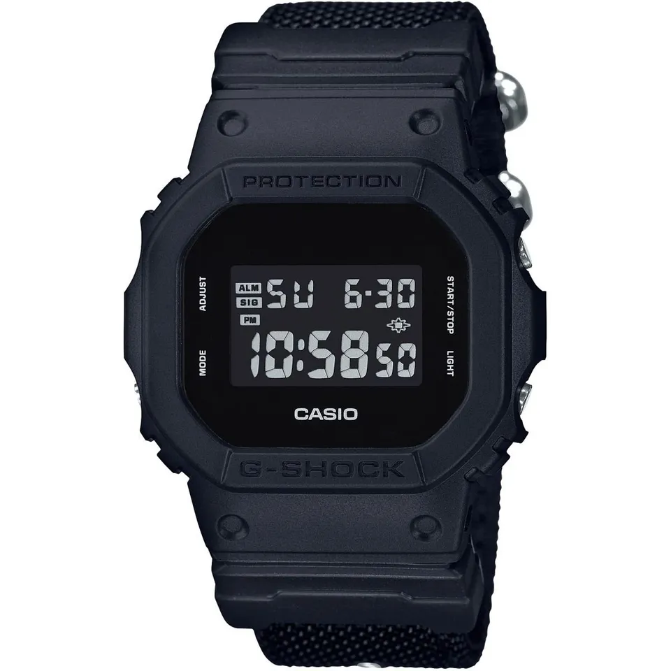 casio-g-shock-digitaluhr-textil-20-bar-schwarz image 1