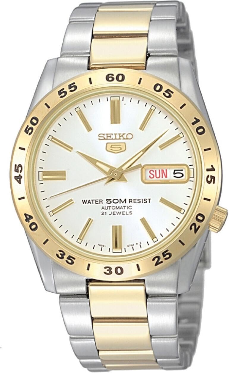 seiko-classic-symg42k1-damenuhr-automatik-silber-gold image 2