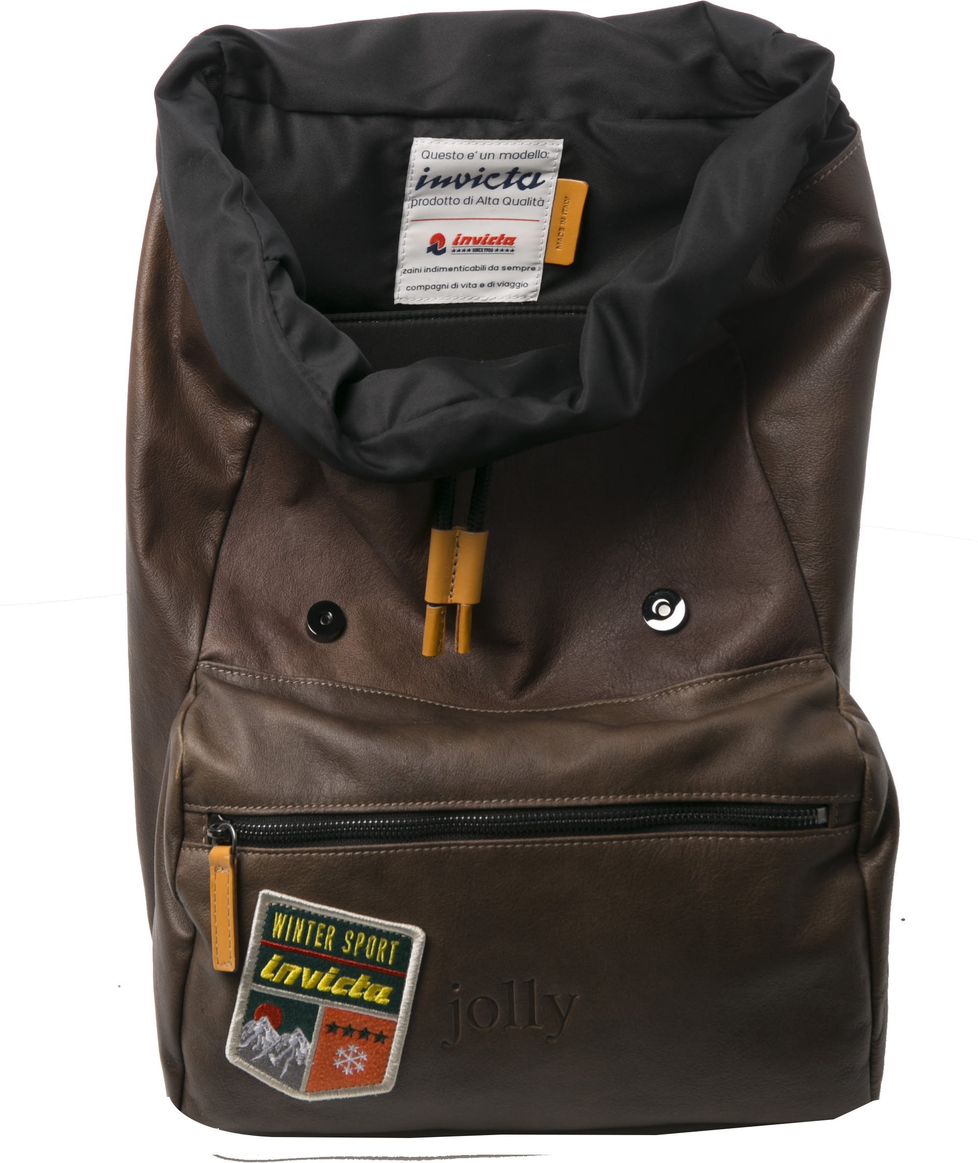 invicta-my-jolly-rucksack-18l-braun-laptopfach-leder image 5