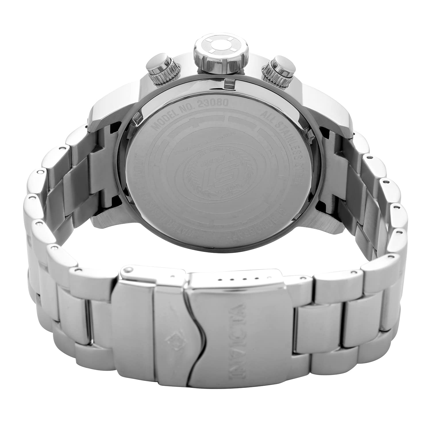 invicta-s1-rally-herrenuhr-48mm-silber-blau-quarzuhren image 4