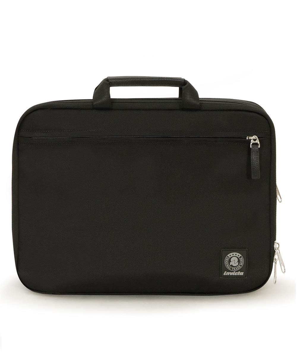 invicta-organized-office-bag-laptoptasche-schwarz-nylon image 5