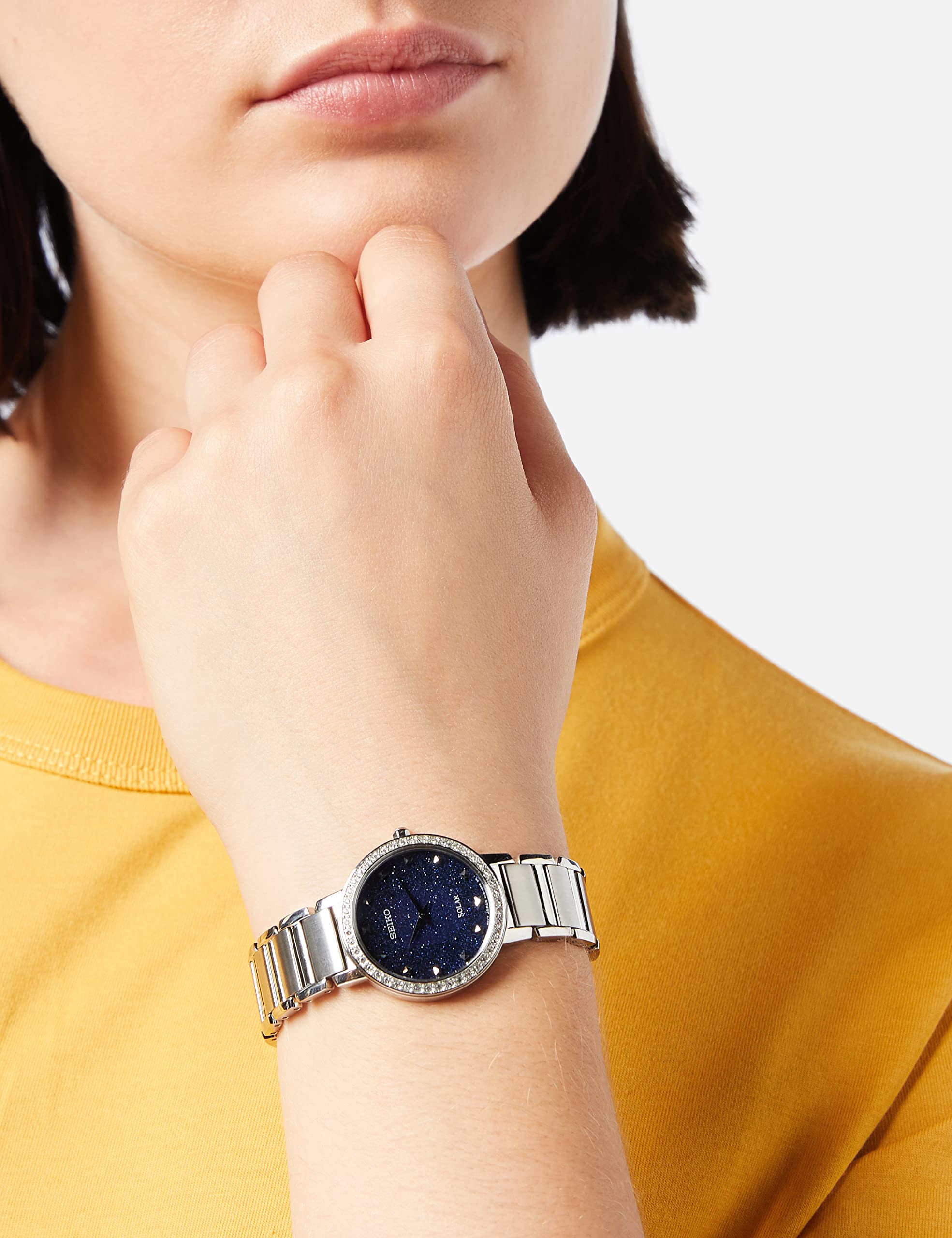 seiko-classic-sup433p1-solar-damenuhr-edelstahl-metallband image 2