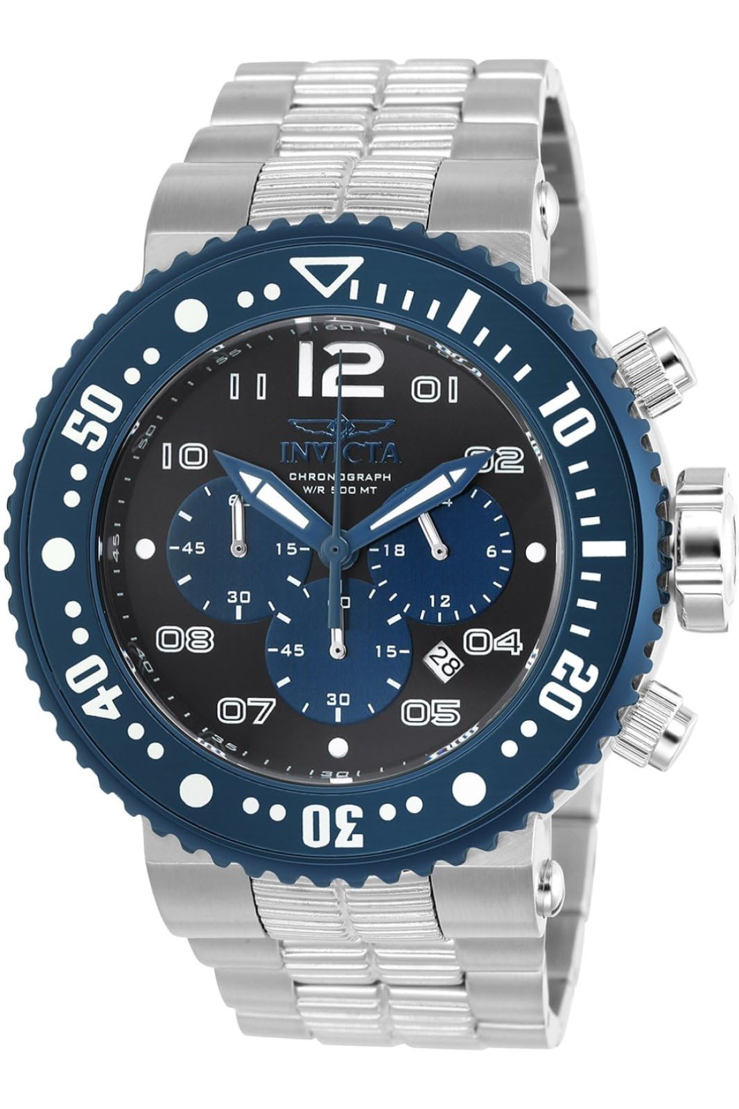 invicta-pro-diver-herrenuhr-52mm-silber-schwarz-quarz image 7