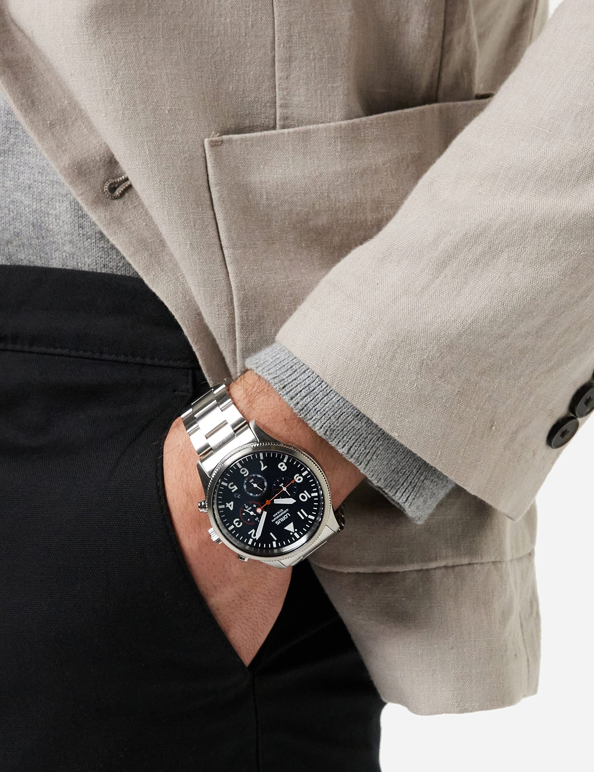 lorus-herrenuhren-32018573-herrenuhr-analog-quarz-sport image 2