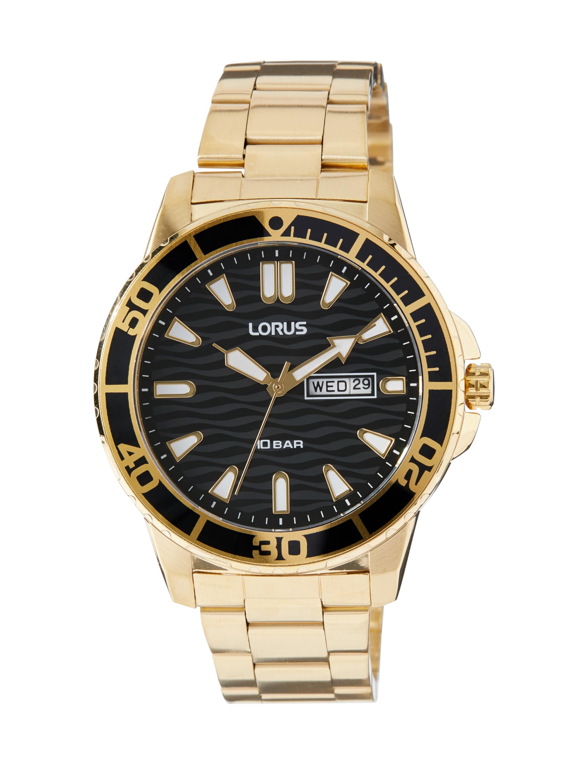 lorus-sports-rh362ax9-herrenuhr-analog-edelstahl image 1