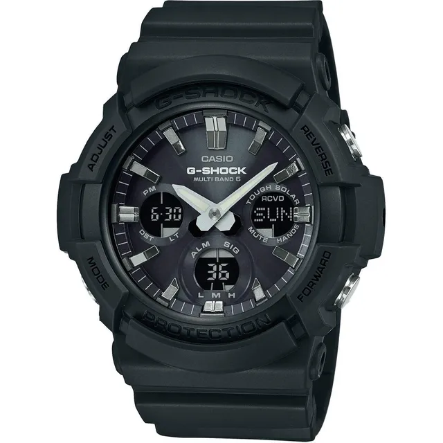 casio-g-shock-analog-digital-herrenuhr-funk-schwarz-20-bar image 1