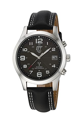 ett-solar-drive-funk-egs-11488-22l-herrenuhr-leder-analog image 5