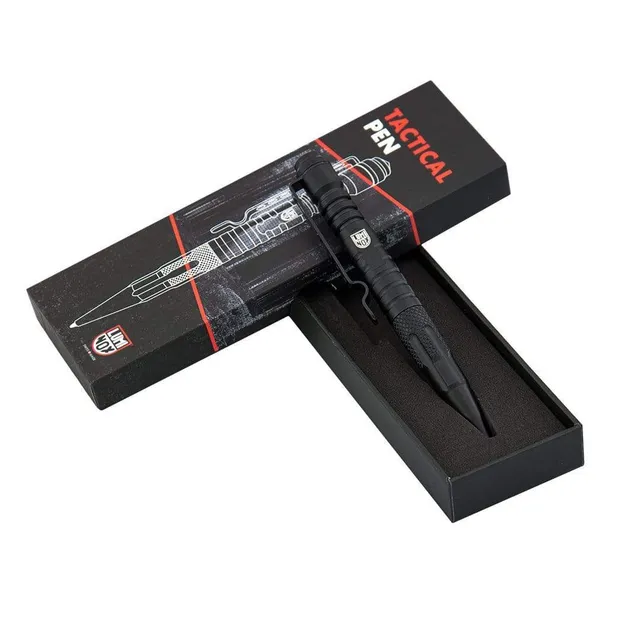 luminox-all-straps-tactical-pen-kugelschreiber-schwarz-edelstahl image 1
