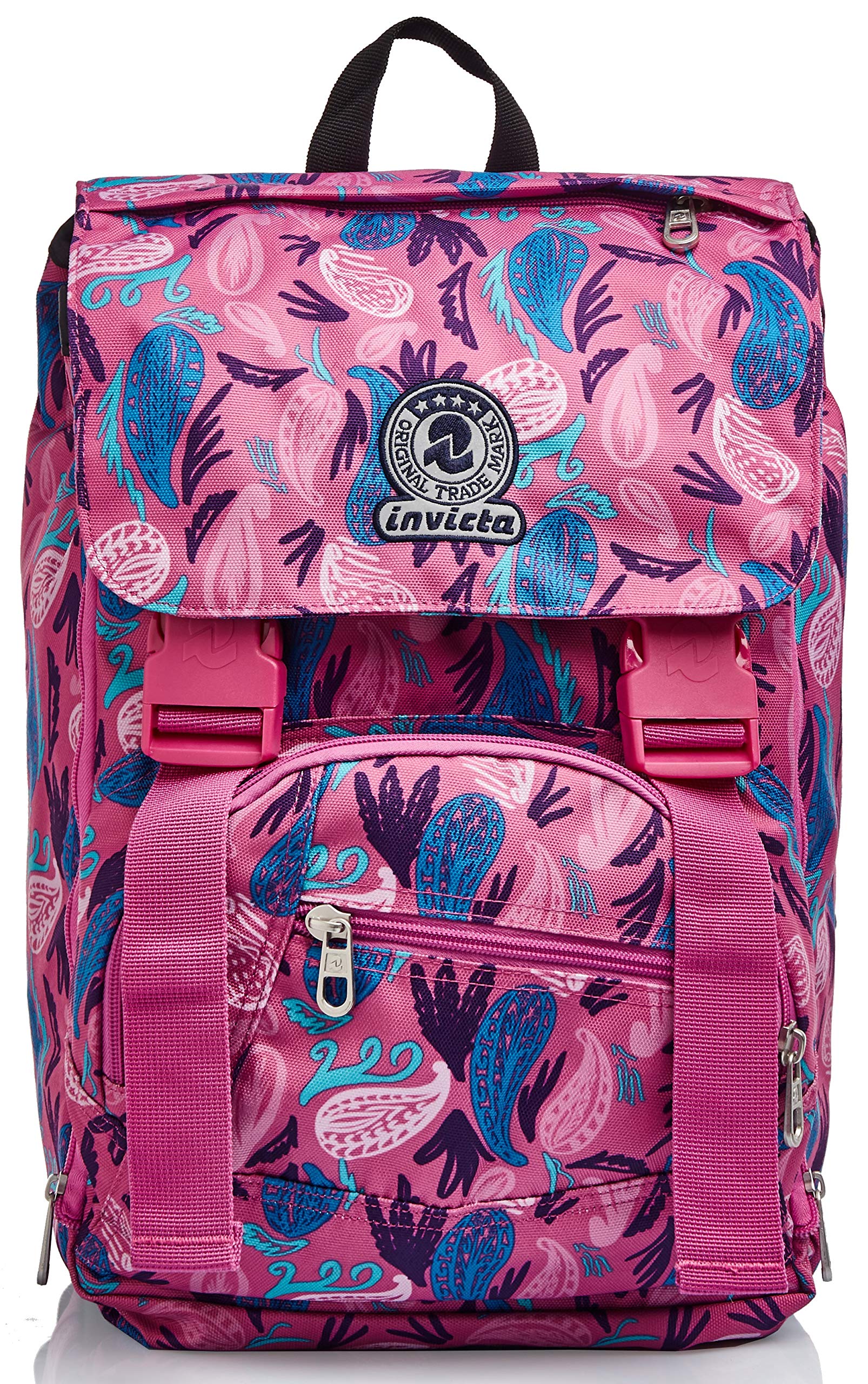 invicta-square-street-jungle-rucksack-schule-erweiterbar image 2