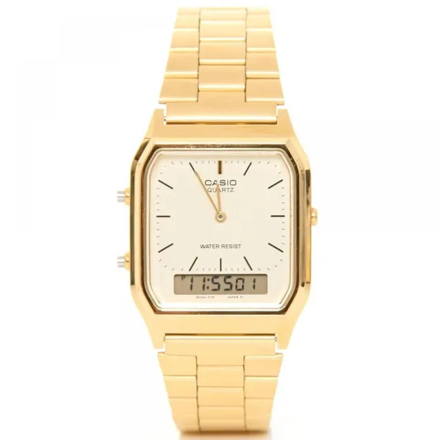 casio-aq-230ga-9dmqyes-vintage-uhr-gold-ana-digi image 1