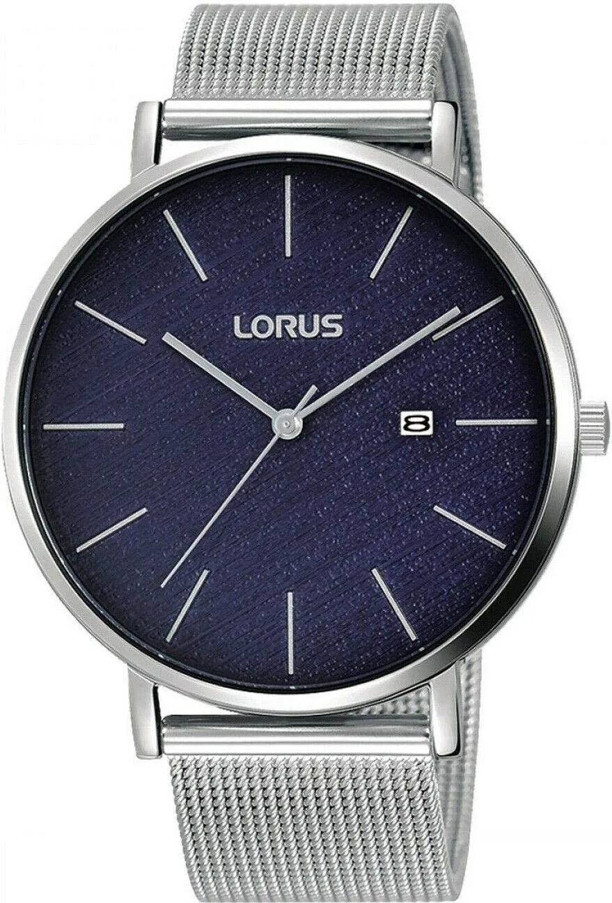 lorus-fashion-rh903lx8-herren-uhr-edelstahl-metallband image 1