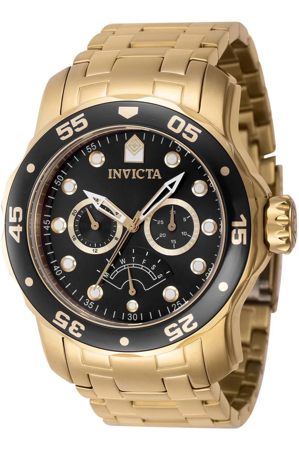 invicta-pro-diver-46995-herrenuhr-schwarz-edelstahl-48mm image 1