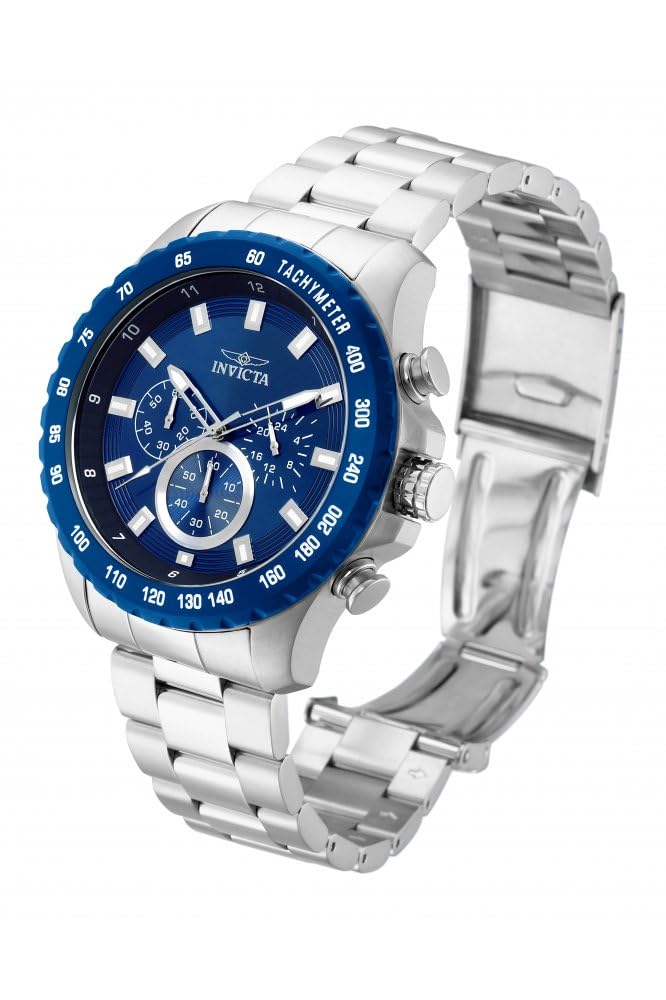 invicta-speedway-herrenuhr-48mm-silber-blau image 2