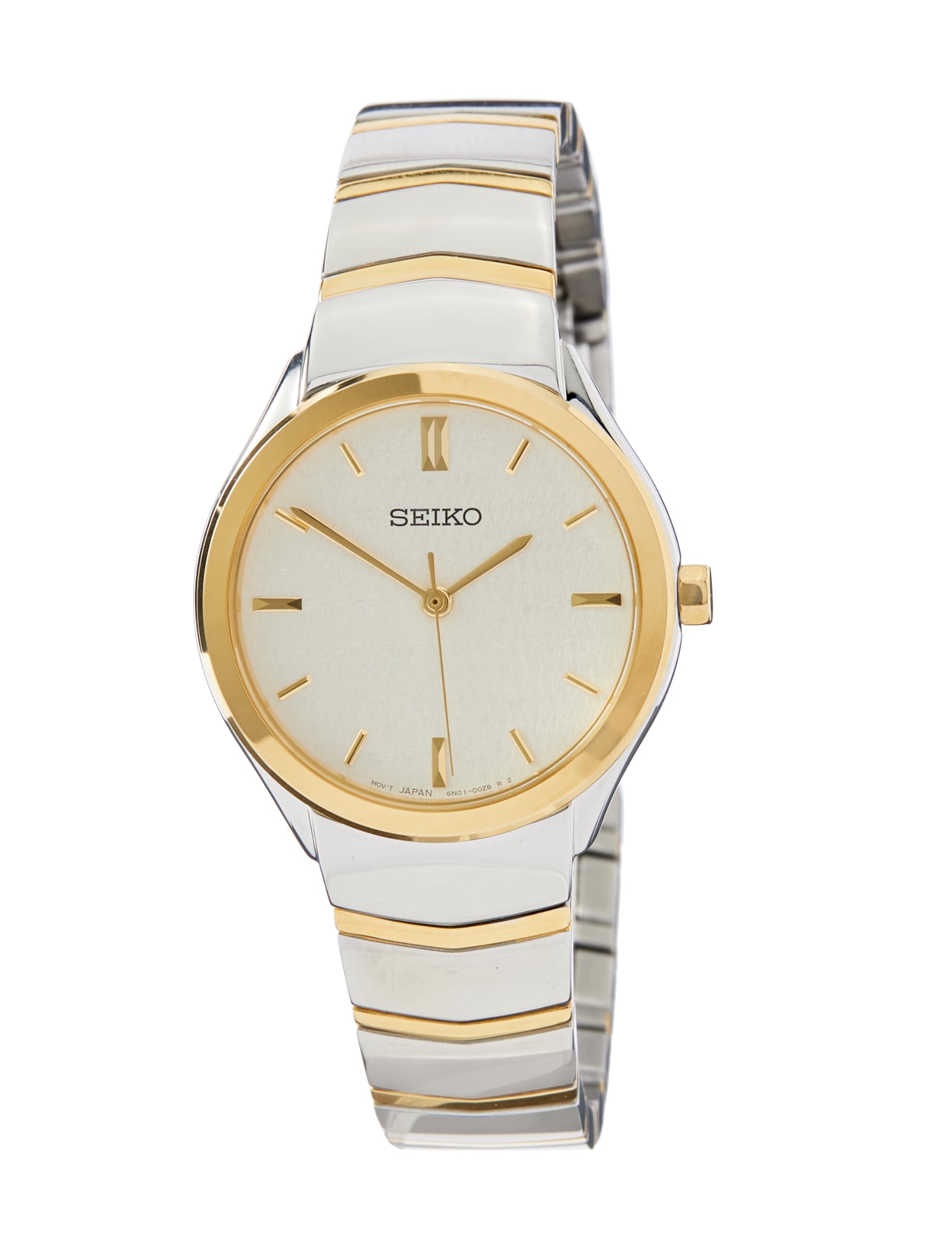 seiko-classic-analog-quarz-uhr-gold image 5