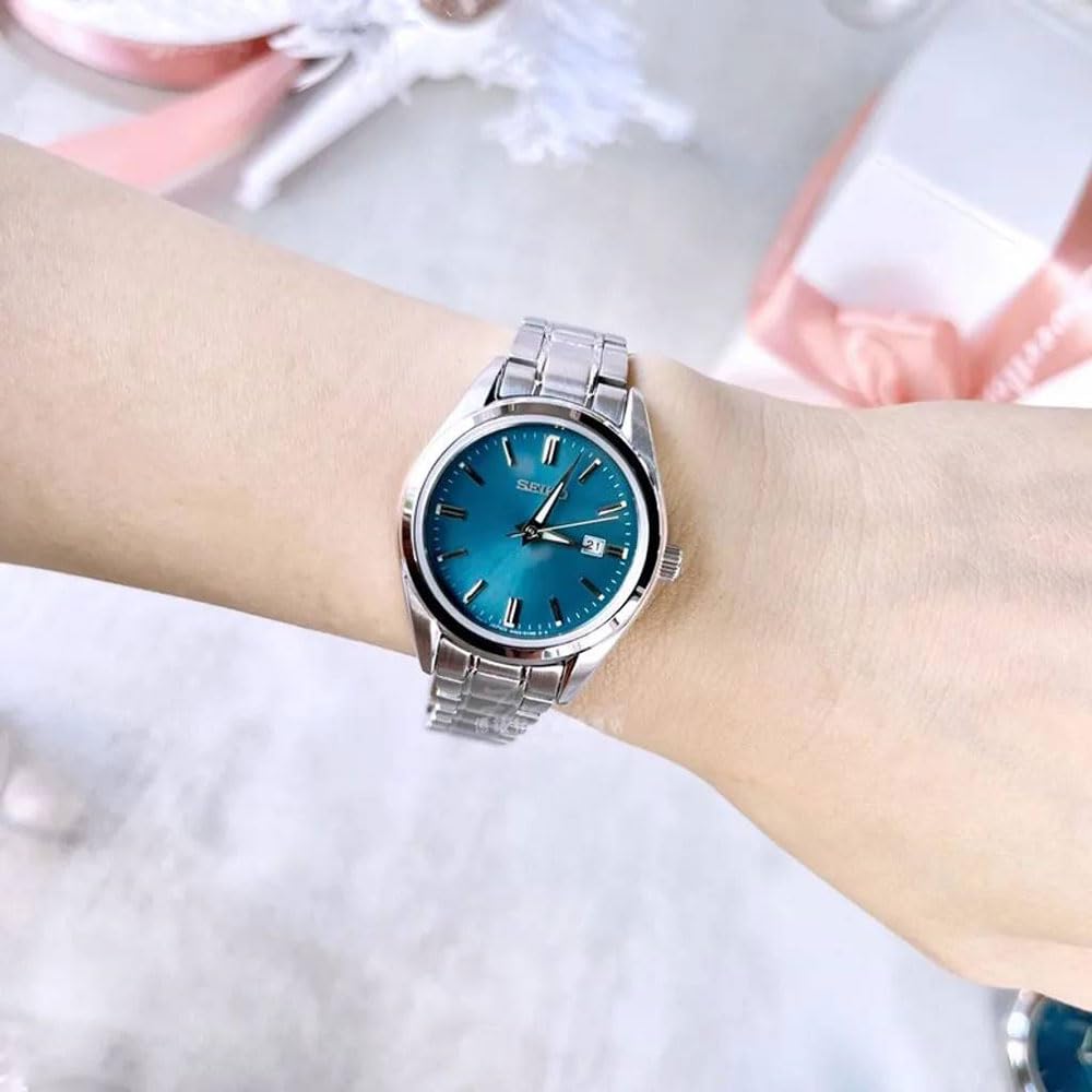 seiko-classic-sur531p1-damen-quarzuhr-edelstahl-silber image 2