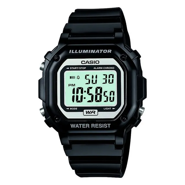 casio-watch-digitaluhr-schwarz-harz-sport-vintage image 1