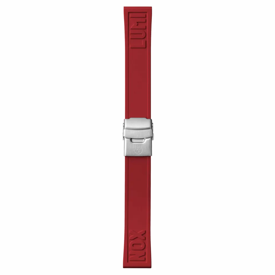 luminox-all-straps-kautschukarmband-22-mm-rot-zuschneidbar image 1