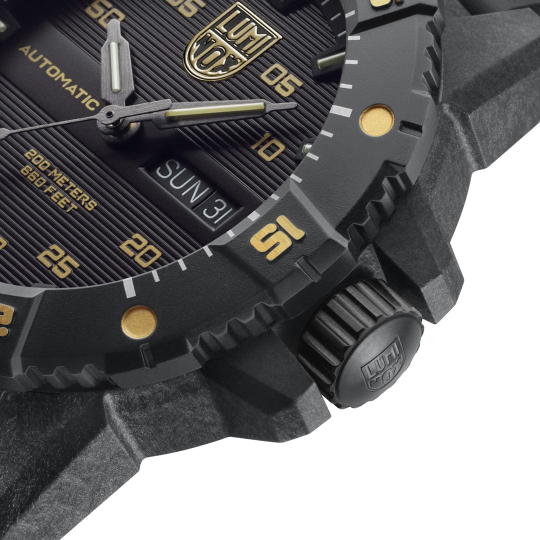 luminox-master-carbon-seal-automatic-herrenuhr-45-mm-gold image 6