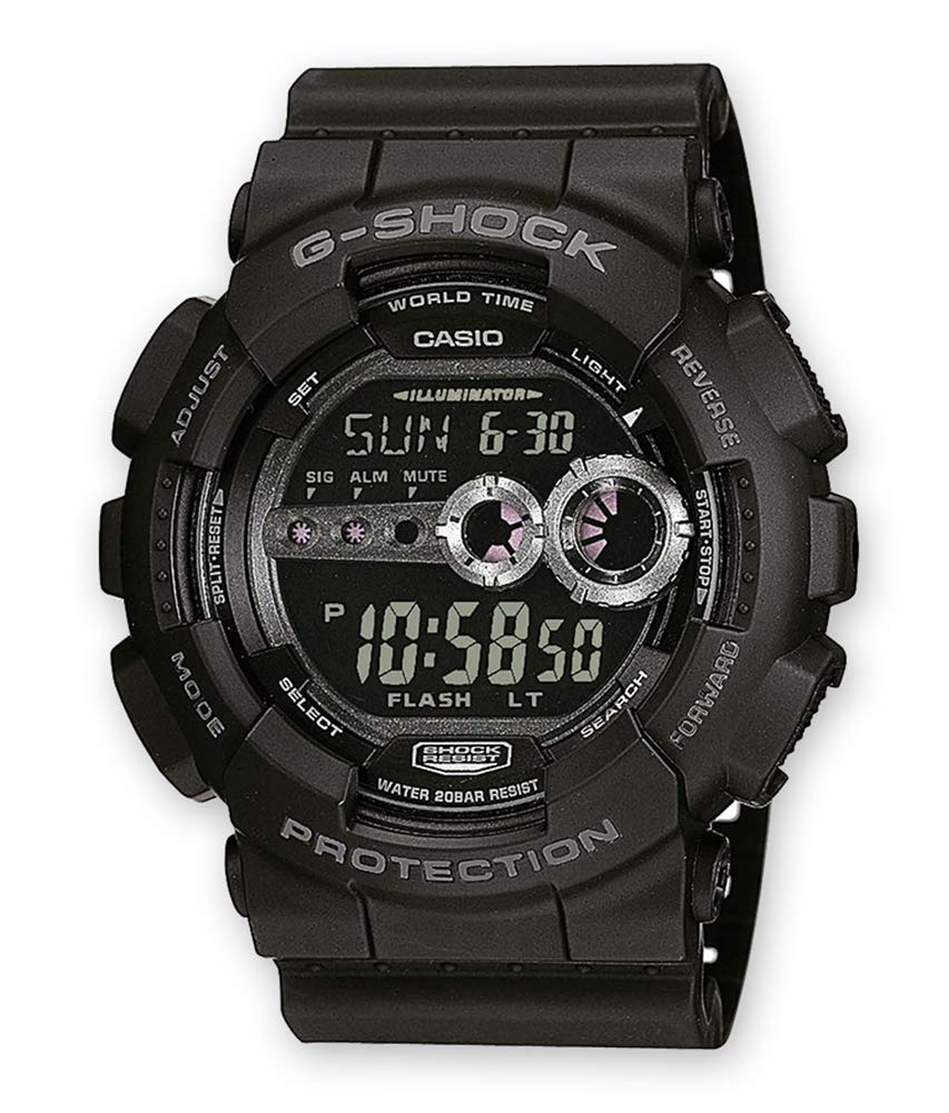 casio-collection-unisex-digitaluhr-resin-schwarz-20-bar image 1