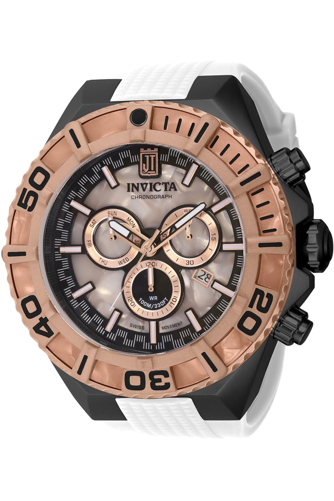 invicta-jason-taylor-40221-chronograph-wei-silikon-60-mm image 1