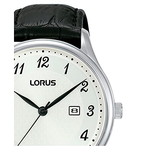 lorus-herrenuhren-rh913px9-herrenuhr-leder-edelstahl image 5
