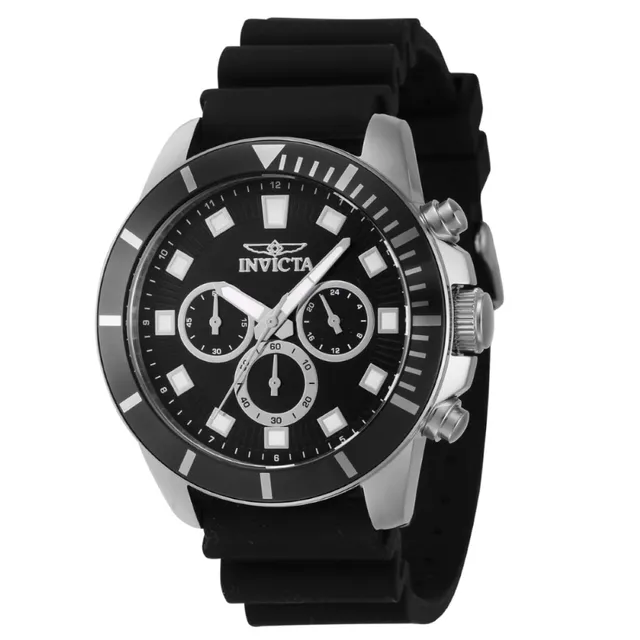 invicta-pro-diver-herrenuhr-45mm-schwarz-edelstahl image 1