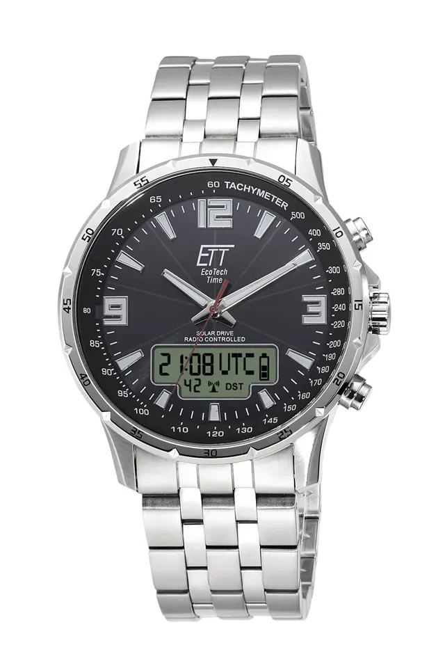 ett-solar-drive-funk-egs-11551-21m-herrenuhr-chronograph-edelstahl image 1