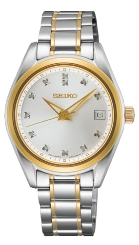 seiko-classic-analog-quarz-uhr-silber-edelstahl image 6