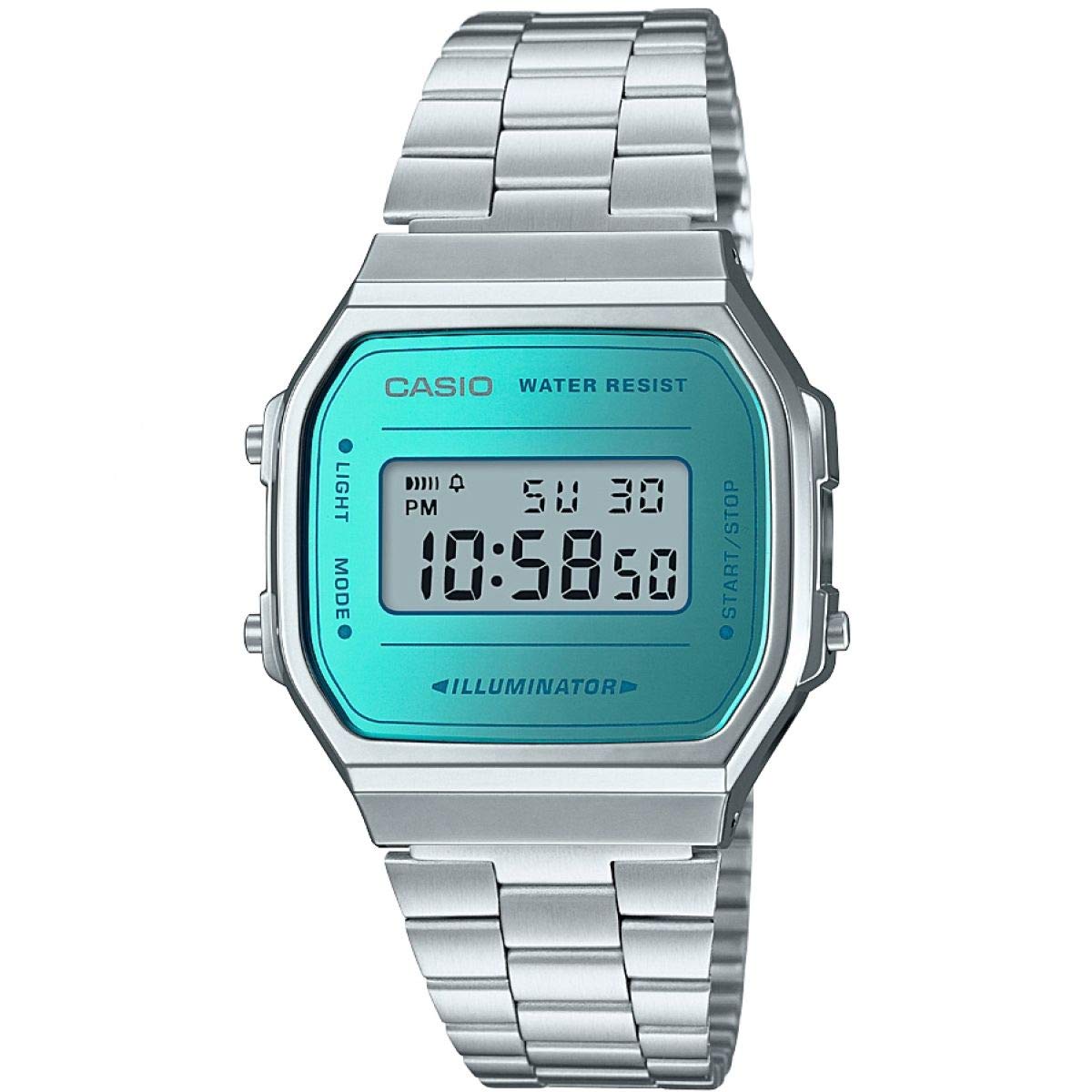 casio-watch-digitaluhr-gold-gold-grau-edelstahl-vintage image 8