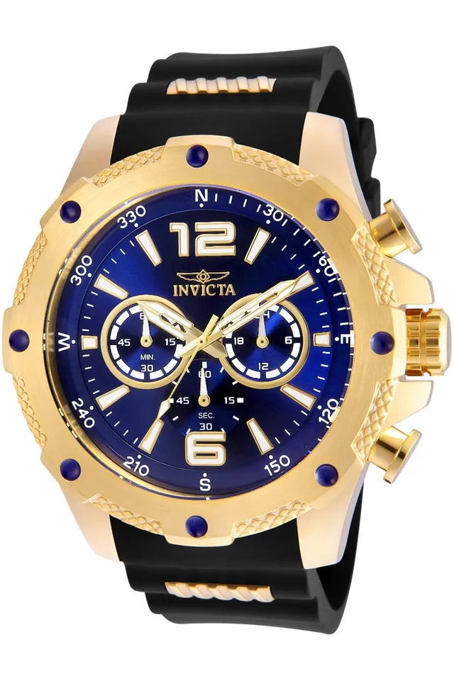 invicta-i-force-herrenuhr-50-mm-gold-blau-quarz image 1