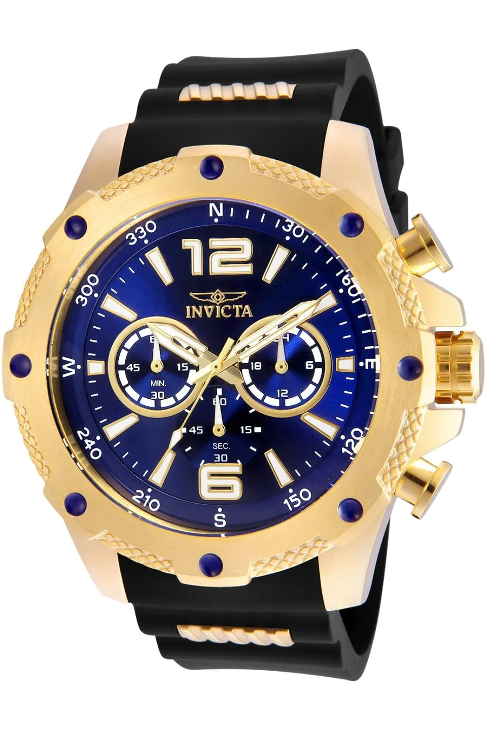 invicta-i-force-herrenuhr-50-mm-gold-blau-quarz image 1